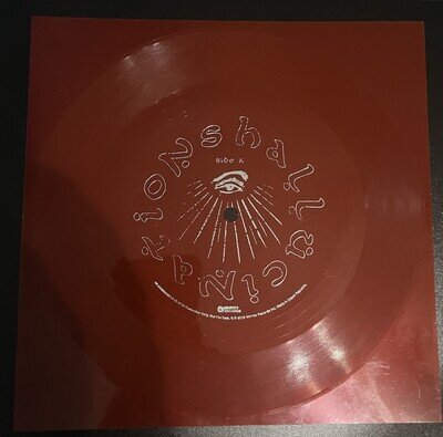 Pvris Hallucinations Flexi-Disc Red Vinyl Rare Promo 2019