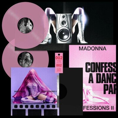 Madonna - Confessions II Translucent Pink 2LP Vinyl 12" Album