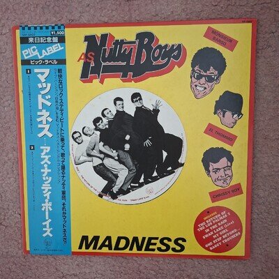 Madness As Nutty Boys Japanese 12" E.P. With Obi 2tone Ska Specials