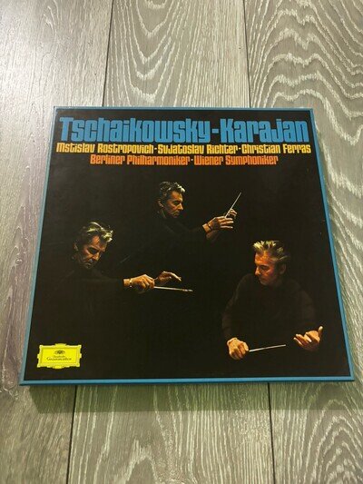 Herbert von Karajan, Pyotr Ilyich Tchaikovsky, Mstislav Rostropovich, Sviatos...