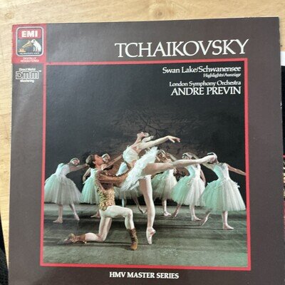 Pyotr Ilyich Tchaikovsky Lso Swan Lake Highlights 1985 Classical Vinyl Lp
