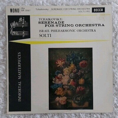 Pyotr Ilyich Tchaikovsky Israel Philharmonic Orchestra Solti Serenade For String