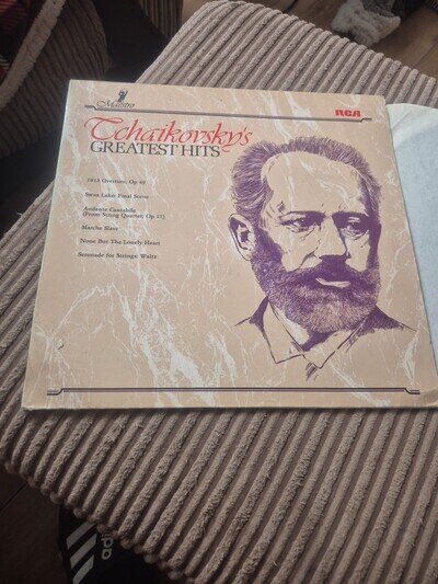 1984~Pyotr Ilyich Tchaikovsky~Tchaikovsky's Greatest Hits~ Vinyl LP Album~🇩🇪