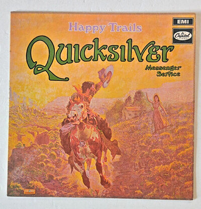Quicksilver Messenger Service - Happy Trails 1969 Capitol E-ST 120 LP