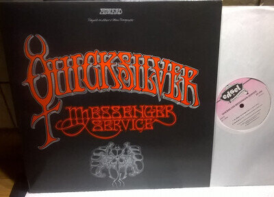 Quicksilver Messenger Service 1st LP UK Edsel re-issue 1987