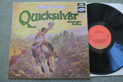 QUICKSILVER MESSENGER SERVICE – HAPPY TRAILS LP – Nr MINT UK 1974