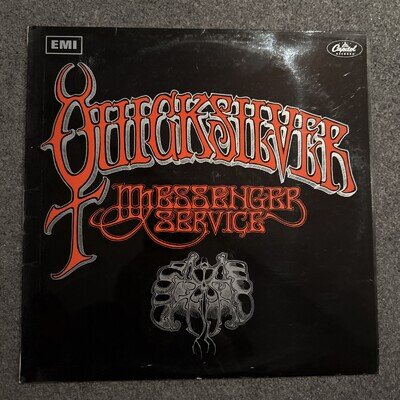 QUICKSILVER MESSENGER SERVICE Self Titled CAPITOL ST-2904 LP VG