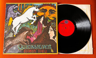 Quicksilver Messenger Service Comin Thru 1972 US Press Gatefold Sleeve