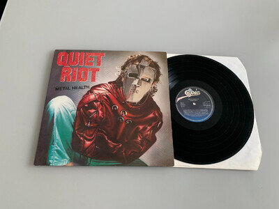 QUIET RIOT...METAL HEALTH..VERY FINE RARE DUTCH FIRST ISSUE ALBUM..EPIC..25332