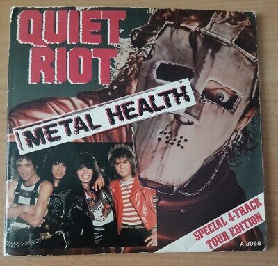 QUIET RIOT metal health 2x7" GATEFOLD FREE POSTAGE