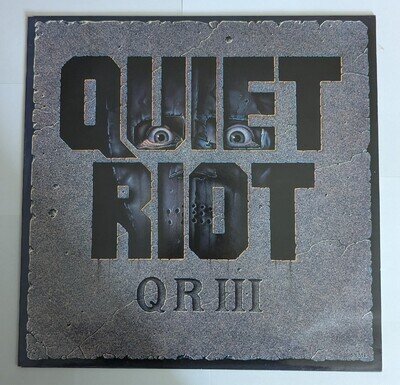 QUIET RIOT 'QR III' 12'' VINYL EPIC RECORDS 1986 UK FIRST PRESS PLAY TESTED