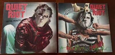 QUIET RIOT Metal Health LP & Condition Critical Original Vinyl Rock/Heavy Metal