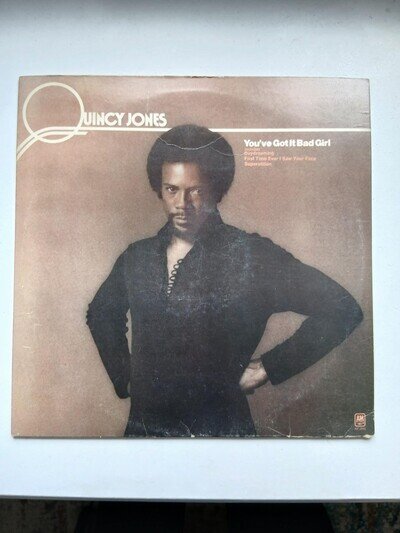 Quincy Jones - You've Got It Bad Girl - Vinyl LP US Original A&M 1973 Jazz Funk