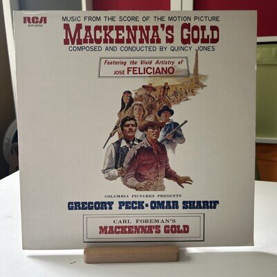 Quincy Jones & José Feliciano ‎Mackenna's Gold | 1969 Japan Soundtrack LP NM/EX