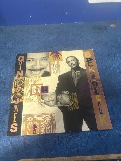 QUINCY JONES - BACK ON THE BLOCK Vinyl LP, WARNER, WX313 1989