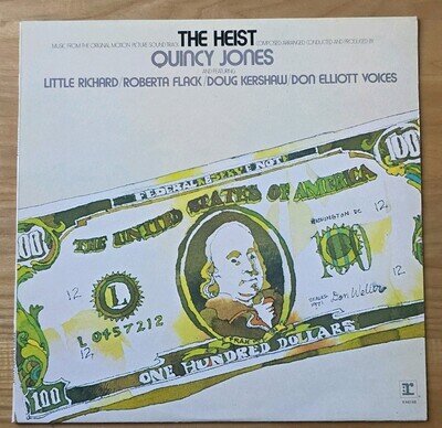 Original Soundtrack The Heist Quincy Jones Little Richard Vinyl LP EX 1st press