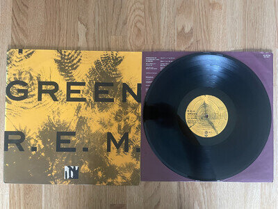 R.E.M. - Green (Vinyl LP) 1988 Early Euro Press – WX234 EX/EX Matrix 1A/1B