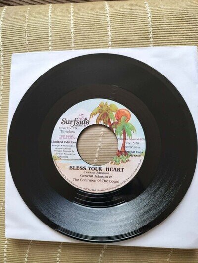 General Johnson - bless your heart / loverboy 7" Record Single Vinyl Soul