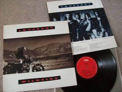 LOVERBOY - WILDSIDE VINYL LP (1987)