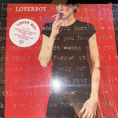 LP Vinyl 12 inch Record Album Loverboy 1980 Vg+vg+ A1B1 1st