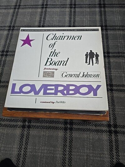 Loverboy - Chairman of the Board 2 x 12" Vinyl Record (UK 1986, Funk/Soul)