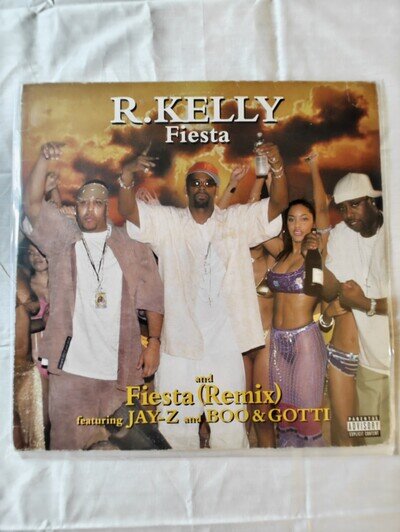 ​R. Kelly - Fiesta / Fiesta (Remix) (12" Vinyl Single, 2001, Jive Records)