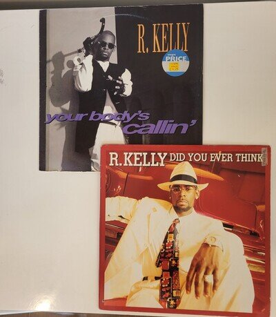 R. Kelly Bundle - Your Body's Callin' 12" Ex Vinyl Record & Did you ever think
