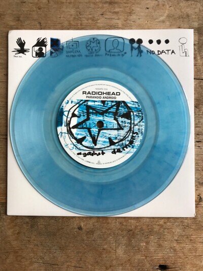 Radiohead - Paranoid Android - 7” Vinyl Blue