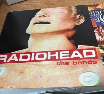 RADIOHEAD THE BENDS LP VINYL | XL RECORDINGS XLLP780 | WITH INNER SLEEVE VG+/EX