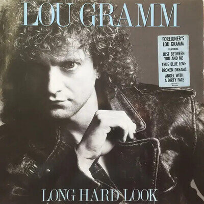 Lou Gramm Long Hard Look Atlantic Vinyl LP 12 Inch 33 RPM EX 1989