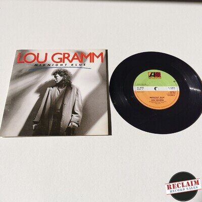 lou gramm - midnight blue 7" vinyl revord VG+