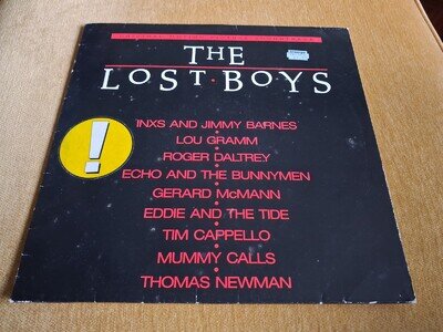 The Lost Boys Original Motion Soundtrack Vinyl LP Record 1987 Atlantic