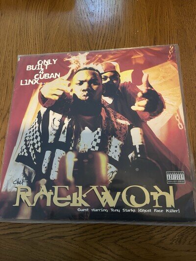 Wu-Tang Clan Chef Raekwon Only Built 4 Cuban Linx 1995 Original Pressing