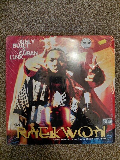 Raekwon ft Ghostface - Only Built 4 Cuban Linx LP. 1995 Loud 07863-66663-1.