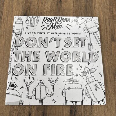 Rag 'n' Bone Man - Don't Set The World On Fire (RSD 2018) -Yellow -(Like New)