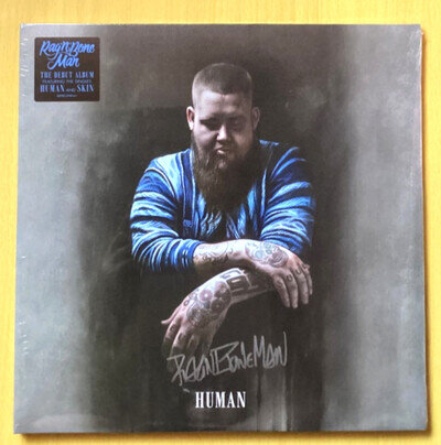 RAG 'N' BONE MAN HAND SIGNED HUMAN 2017 DOUBLE VINYL LP RECORD ALBUM MINT SEALED