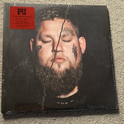 Rag'n'Bone Man : Life By Misadventure 12" Album Gold Vinyl 2 discs New Sealed