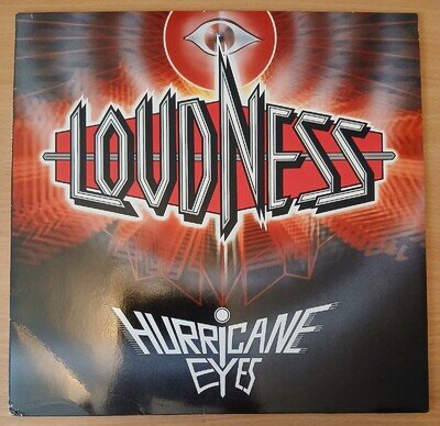 LOUDNESS hurricane eyes LP FREE POSTAGE