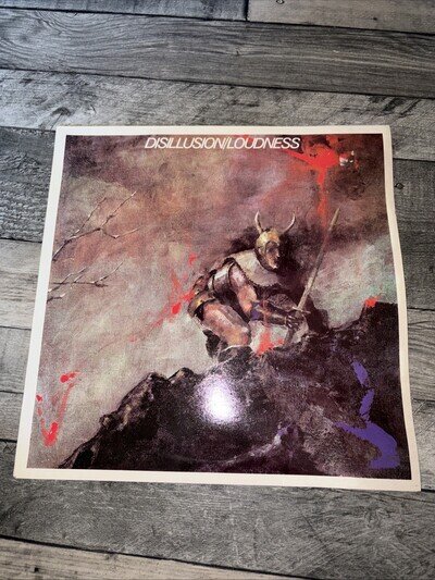 Loudness - Disillusion - 12” Vinyl Record LP - 1984 MFN UK 1st Press Heavy Metal
