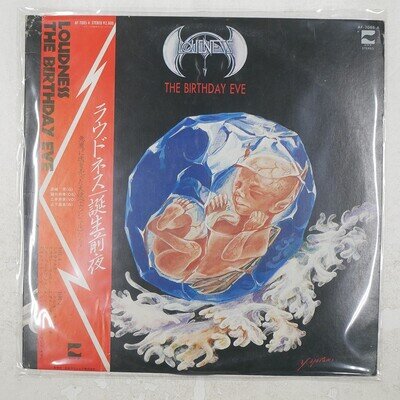 LOUDNESS BIRTHDAY EVE COLUMBIA AF7085 LP