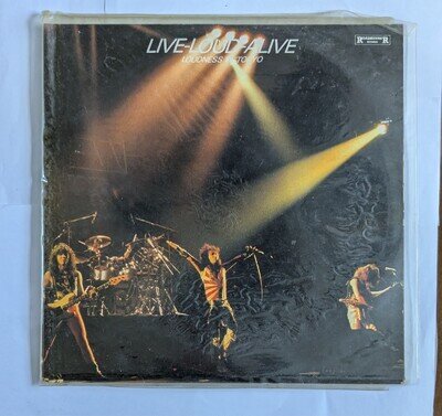 Loudness in Tokyo Live-Loud-Alive Vinyl Record 1984 Play Tested.