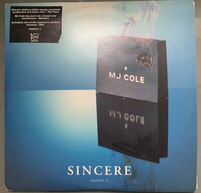 MJ Cole – Sincere 4x12” Album UK 2000 Garage Classic Talkin’ Loud 542 591 1 Ex