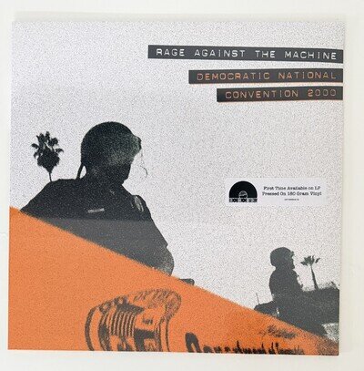 RAGE AGAINST THE MACHINE - RSD Clear Vinyl - Democratic National Convention 2000