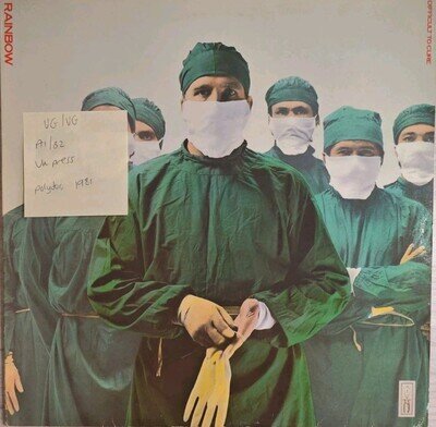 Rainbow Difficult To Cure Vinyl Record VG/VG POLD5036 1981