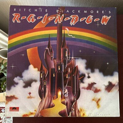 Ritchie Blackmore’s Rainbow “1975 Polydor Record 2490141 1st Press UK Stereo VG+