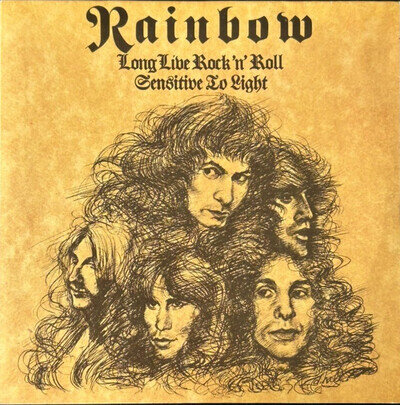 RAINBOW LONG LIVE ROCK 'N' ROLL 7'' SINGLE POLYDOR RECORDS POSP276 1981 REISSUE