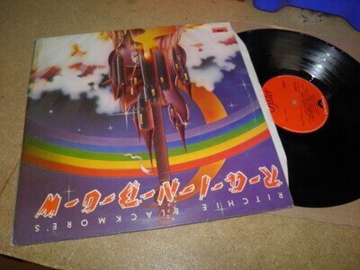 RICHIE BLACKMORES RAINBOW VINYL ALBUM -READ LISTING SLEEVE DAMAGE