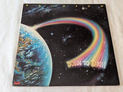 RAINBOW - DOWN TO EARTH (UK 1979 RELEASE - ORIGINAL INNER SLEEVE - VG/VG+)