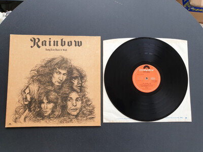 RAINBOW - LONG LIVE ROCK N ROLL 1978 UK PRESS 12" VINYL RECORD LP