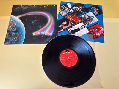 RAINBOW - Down To Earth JAPANESE PRESSED LP Polydor ‎– MPF 1256 1979 EX- VG+